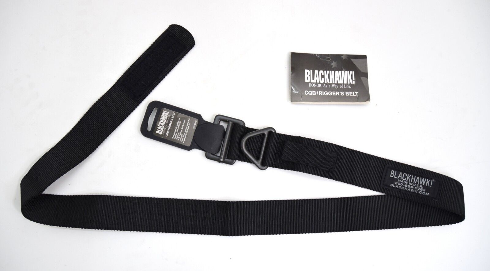 British Army SF Blackhawk Rigger Belt Riggers Belt BLACK CQB Heavy Duty Combat