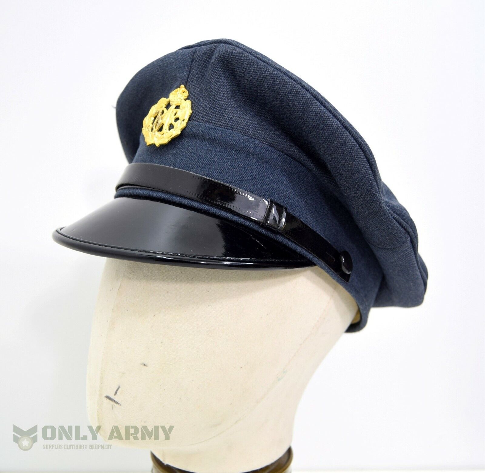 貴重  Air Force イギリス空軍 実用品 PEAKED CAP 貴重 Royal Air Force イギリス空軍 実用品 PEAKED CAP