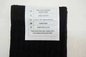 5 x Pairs NEW British Army Black Socks Warm Thick Walking Hiking General Issue