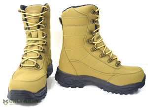 Coyote Commando Boots Dutch Army Style Tan Desert Waterproof Assault Combat Boot
