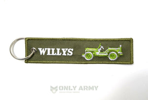 Key Tags Army Military Style Vehicle Keytag Luggage Keys Cloth Tag Embroidered