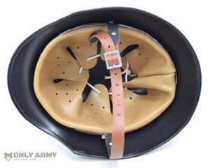 Repro German Army M35 Steel Helmet Leather Liner Black M40 M42 M44 Military