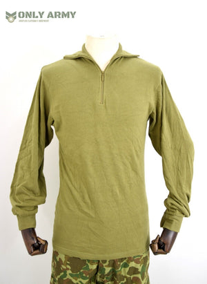 British Army Issue Thermal Norgie Shirt Cold Weather Long Sleeve Top Norwegian