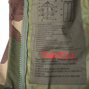 FRENCH ARMY GORETEX PARKA / JACKET GENUINE MILITARY ISSUE SURPLUS WATERPROOF