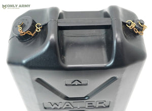 NEW British Army 20L Litre WATER Jerry Can Fuel Can Hardened Plastic Container