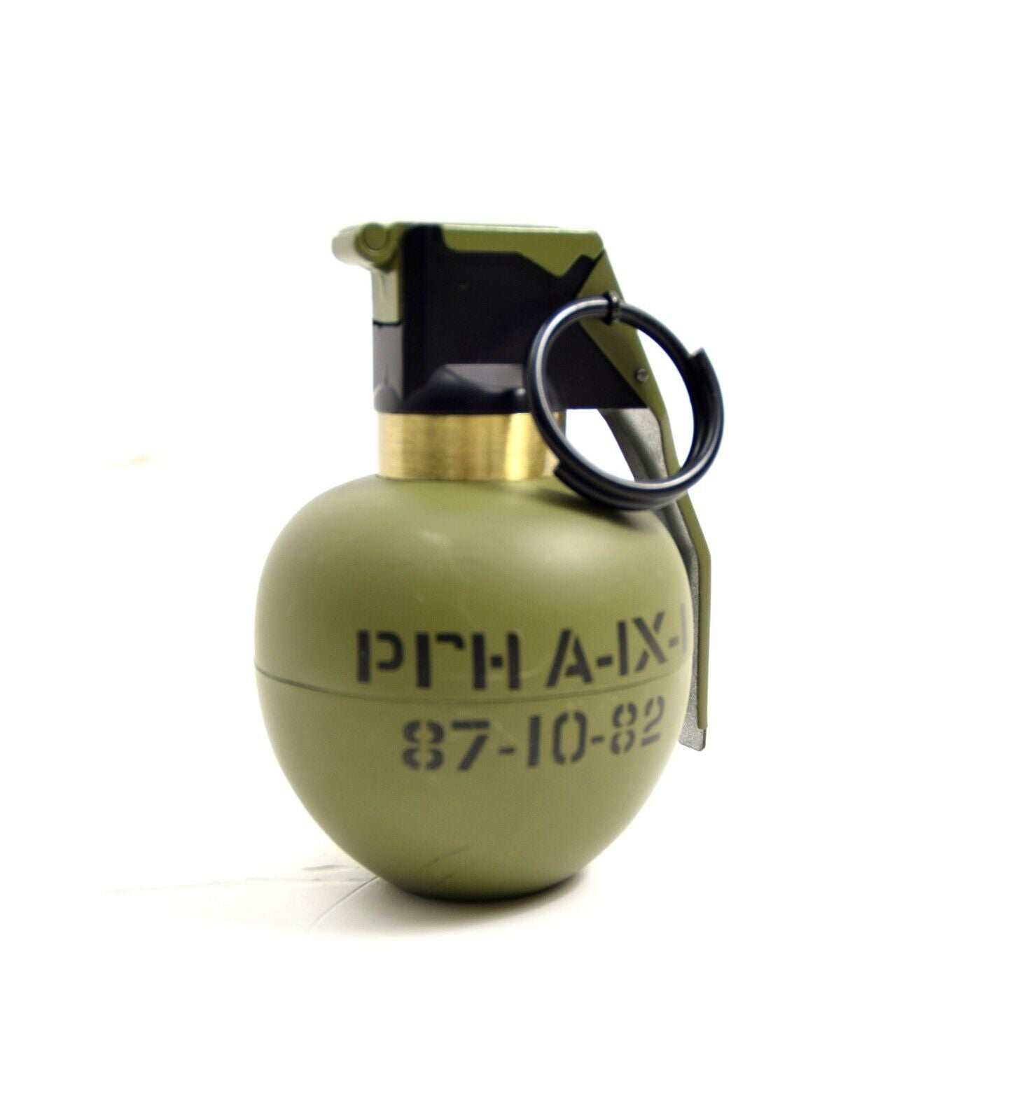 Replica 1:1 Scale Russian Soviet RG Hand Grenade Lighter Dummy Metal Turbo Flame