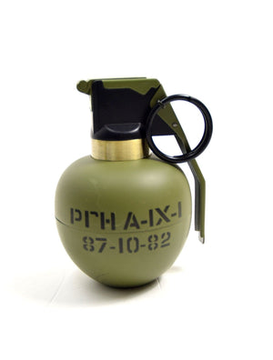 Replica 1:1 Scale Russian Soviet RG Hand Grenade Lighter Dummy Metal Turbo Flame