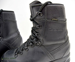 German Army Issue LOWA Black Goretex Boots SF Leather Boots Combat Para Used GR1