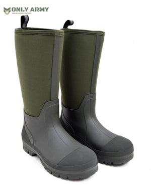 OD Green Muck Boots Hunting Wellies Waterproof Neoprene Thermal Wellington Boot