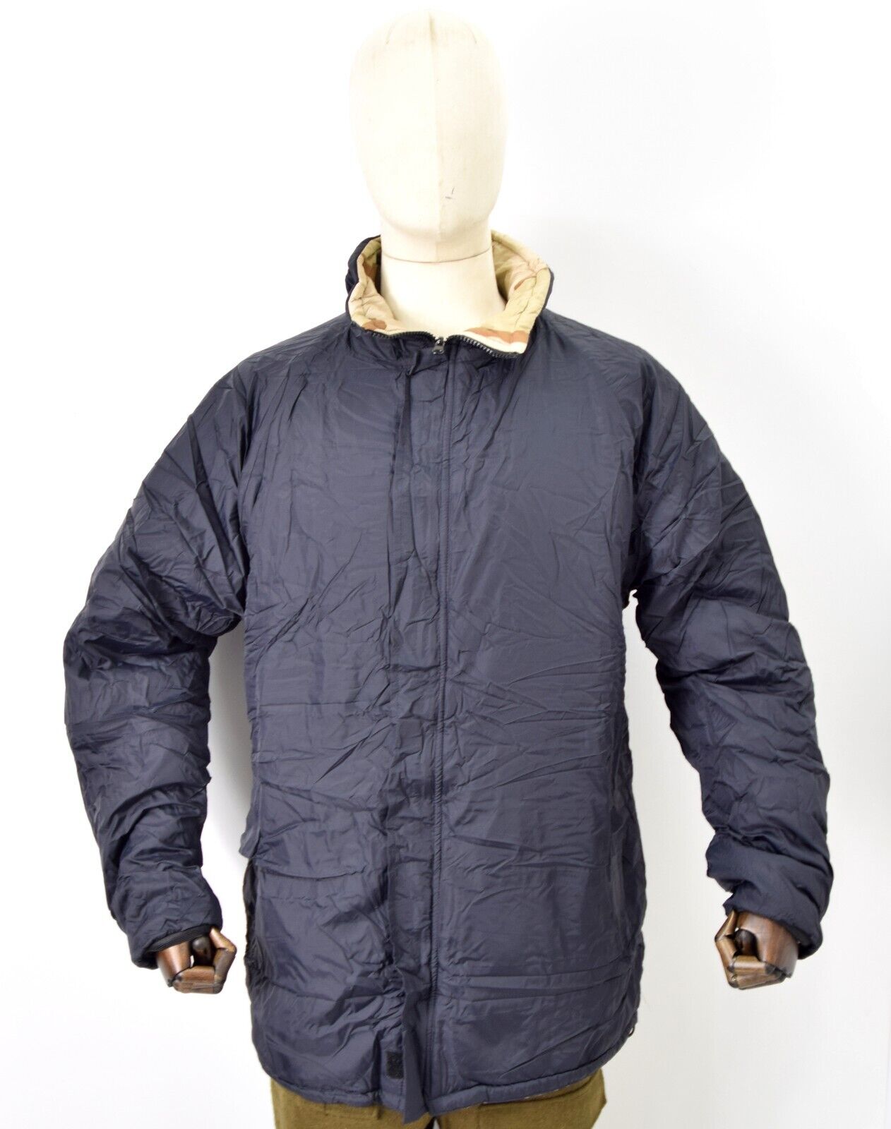 US Army Reversible Softie Jacket Black Tri Colour Desert Camo SF Marines Thermal