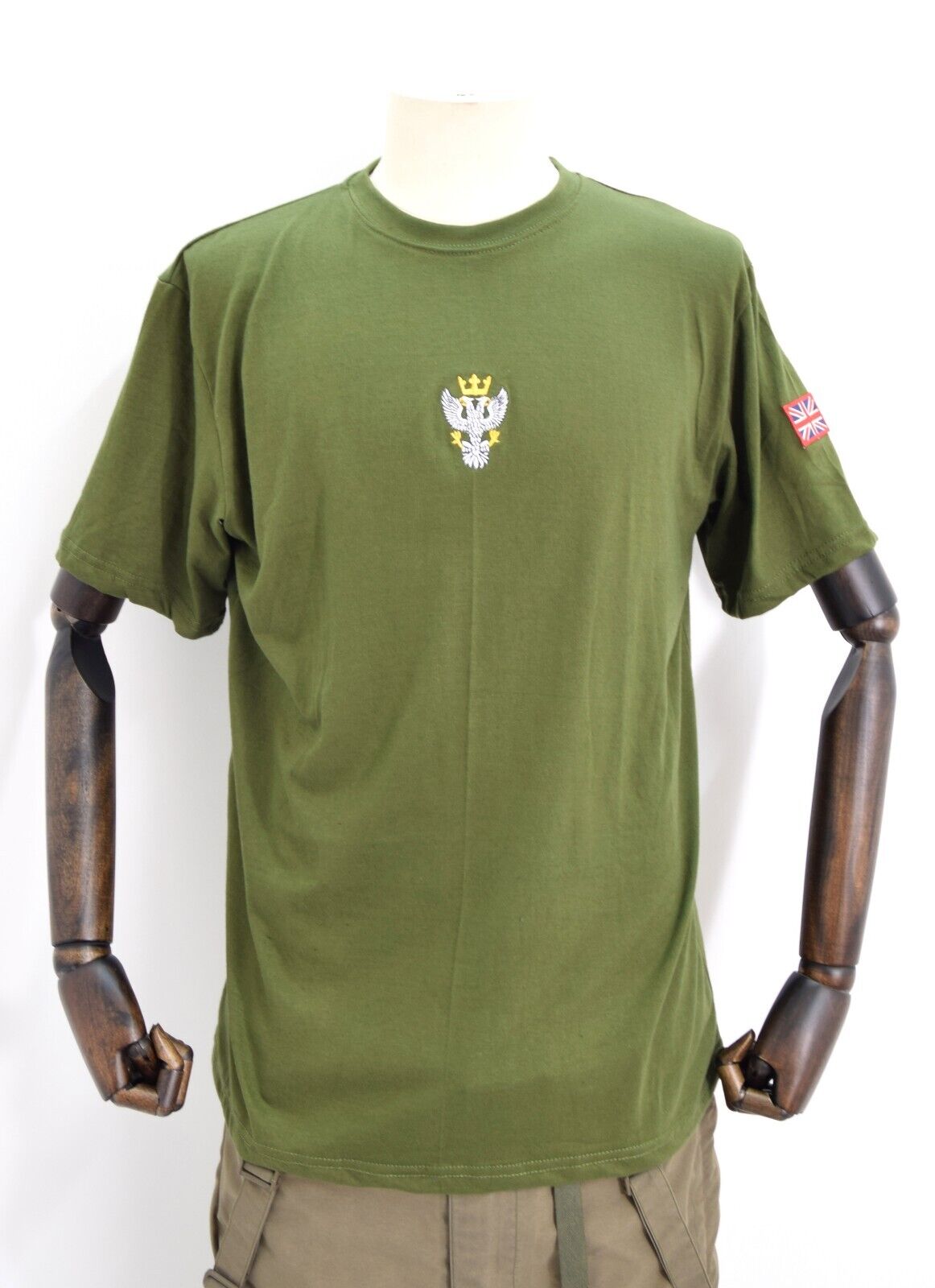 British Army Mercian Regiment Embroidered T Shirt Regimental Military Infantry