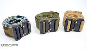 Military Spec Rigger Belt Metal Buckle Heavy Duty Combat Quick Webbing Belt Army