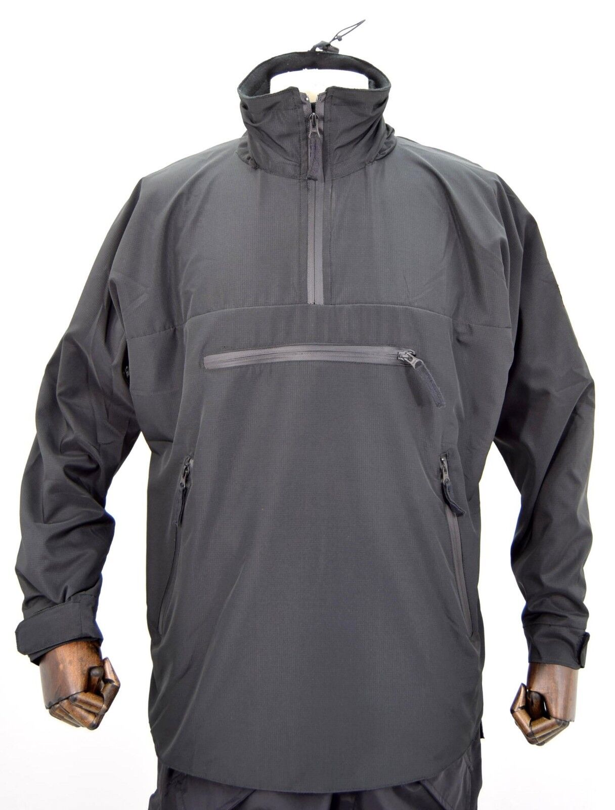 British Army PCS Thermal Lightweight Smock SAS Black Fleece Lined Buffalo Top