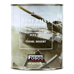 Army Brush On Paint 1L High Quality Matt Military Spec Model Vehicle Camo 1Litre