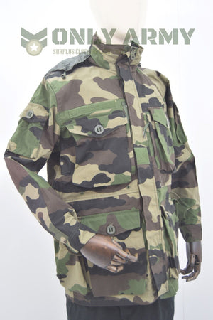 French Army CCE Camo Jacket Smock Woodland Ripstop HIGH QUALITY Felin T4 / F4