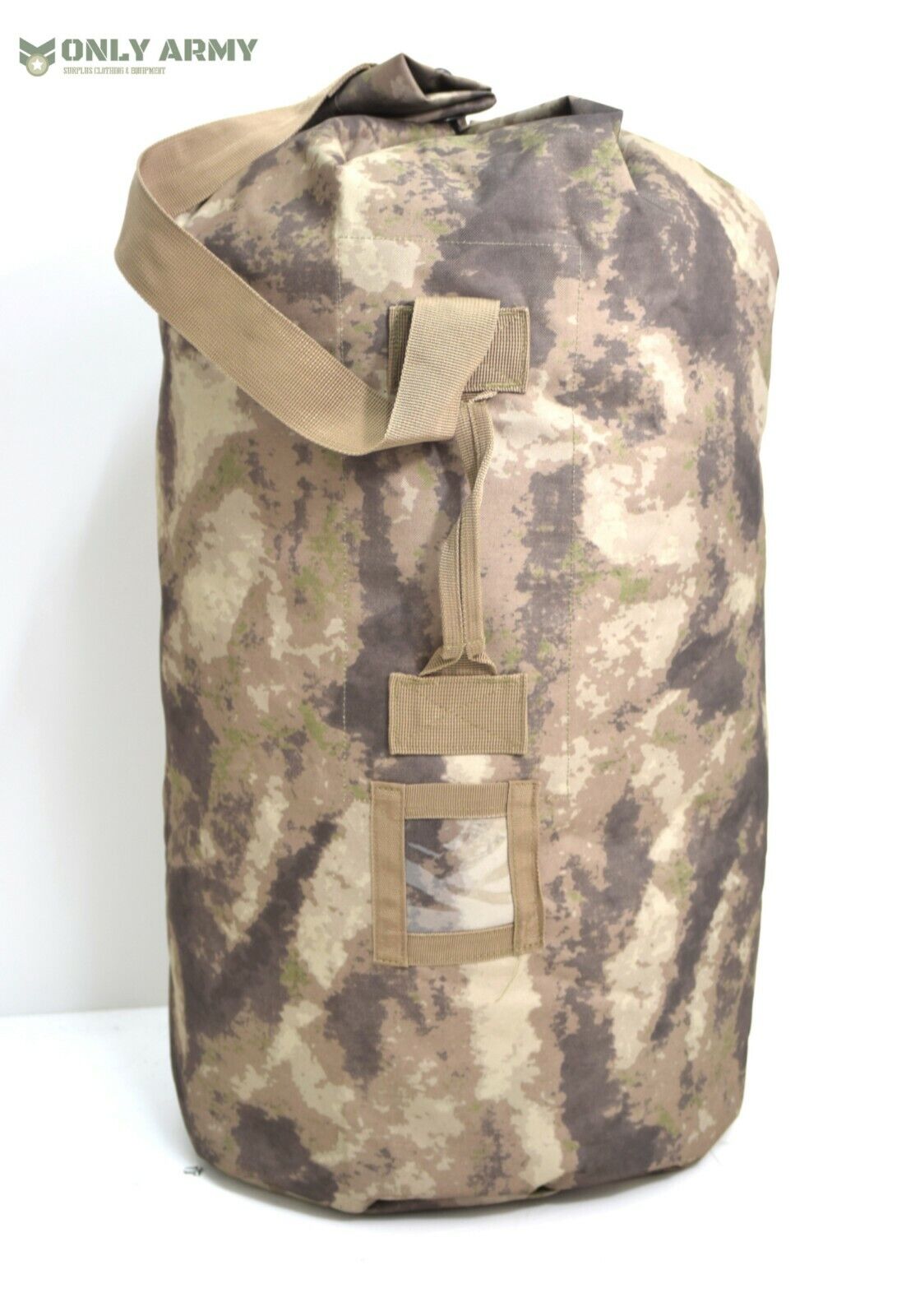 X Large Size Military Style Heavy Duty Kit Bag Duffle Bag Sack ATACS Camouflage