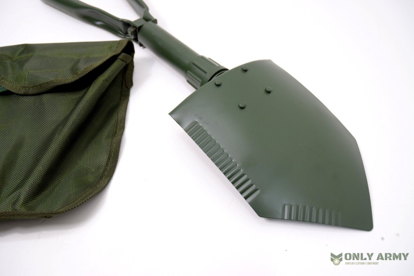 British Army Style Entrenching Tool Shovel Tri Fold Folding Shovel With Pouch
