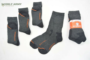 4 x Pairs Grey WEATHERPROOF® Outdoor Socks Thermal Cushioned Work Hiking Walking