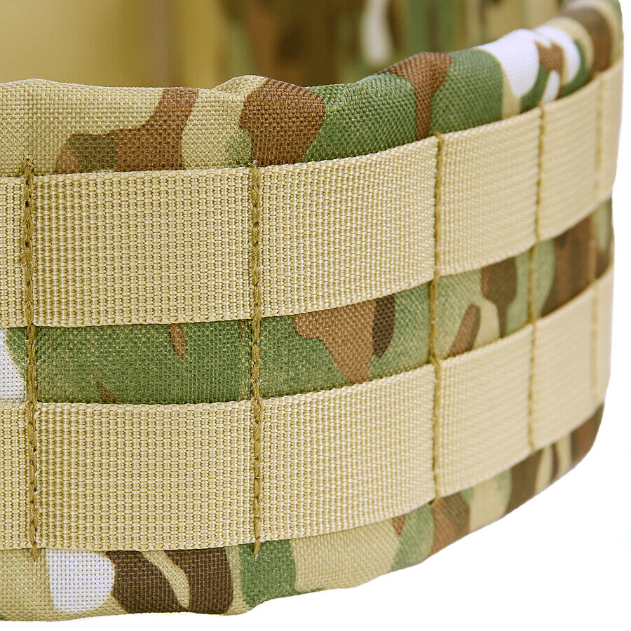 MULTICAM Army Assault Belt MOLLE Battle Belt Adjustable MTP Camo Webbing Airsoft