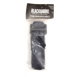 British Army SF Blackhawk Rigger Belt Riggers Belt BLACK CQB Heavy Duty Combat