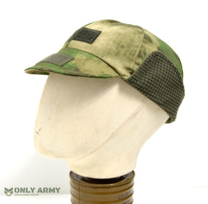GEN II Cold Weather Cap ATACS FG Camo Winter Hat Peaked Tactical Hat Fleece Line