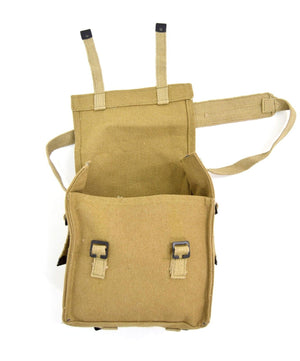 1937 Pattern Canvas Small Pack Bag Satchel Side Bag British Army Webbing 37 PAT