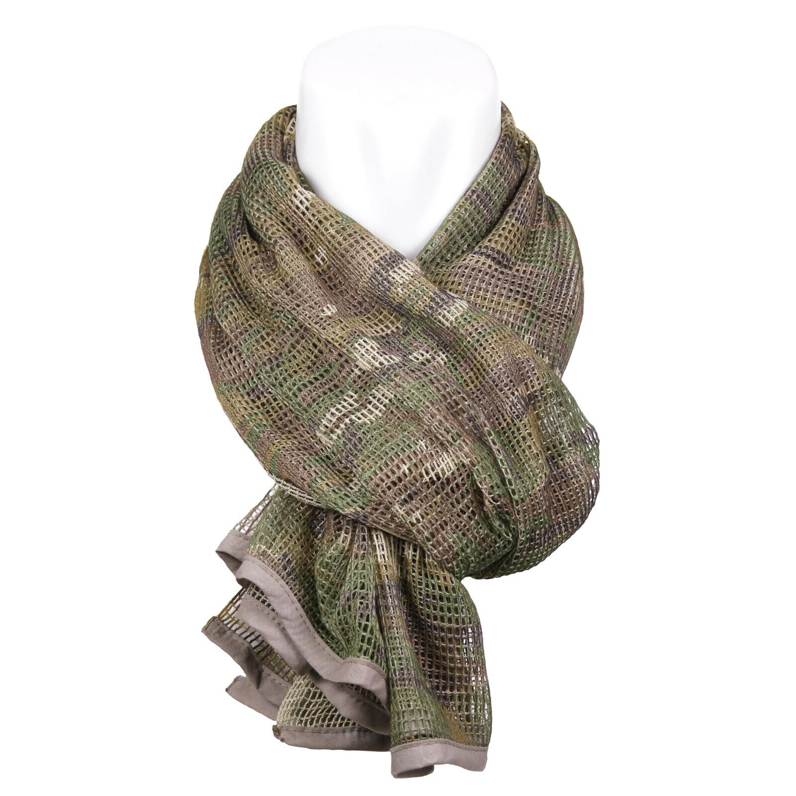 British Army MTP Scrim Net Scarf Mesh Net 185x80cm MULTICAM General Purpose Net