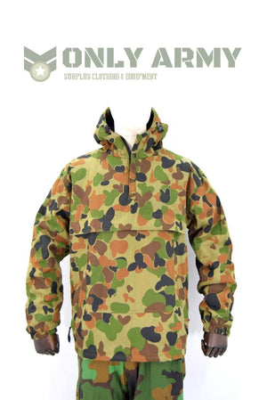 Australian Army Anorak Fur Lined Jacket Smock Fleece Lined AUSCAM Cotton Thick