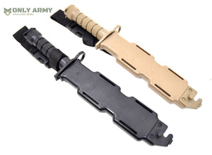 Rubber Dummy Training Knife Bayonet Training Aid Airsoft Safety Martial Arts