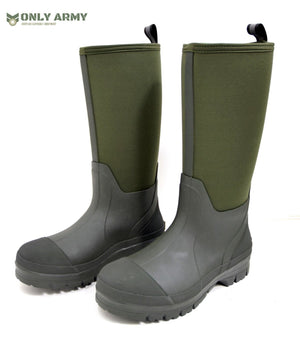 OD Green Muck Boots Hunting Wellies Waterproof Neoprene Thermal Wellington Boot