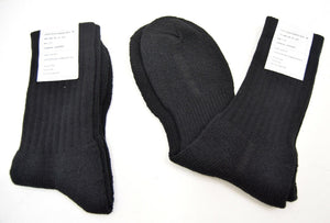 5 x Pairs NEW British Army Black Socks Warm Thick Walking Hiking General Issue