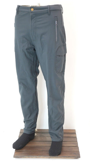 Wolf Grey Tactical Softshell Waterproof Fleece Lined Army Combat Trousers Pants