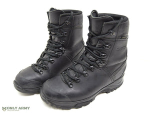 German Army Issue LOWA Black Goretex Boots SF Leather Boots Combat Para Used GR1