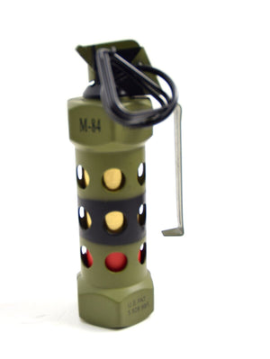 Replica 1:1 Scale M84 Stun Grenade US Army Flash Bang SWAT Lighter Metal Dummy