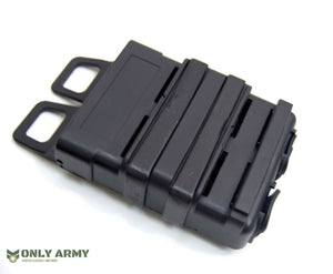 Black Fast Mag Pistol / Rifle Pouch MOLLE Hard Shell Mag Holder UKSF Army Style