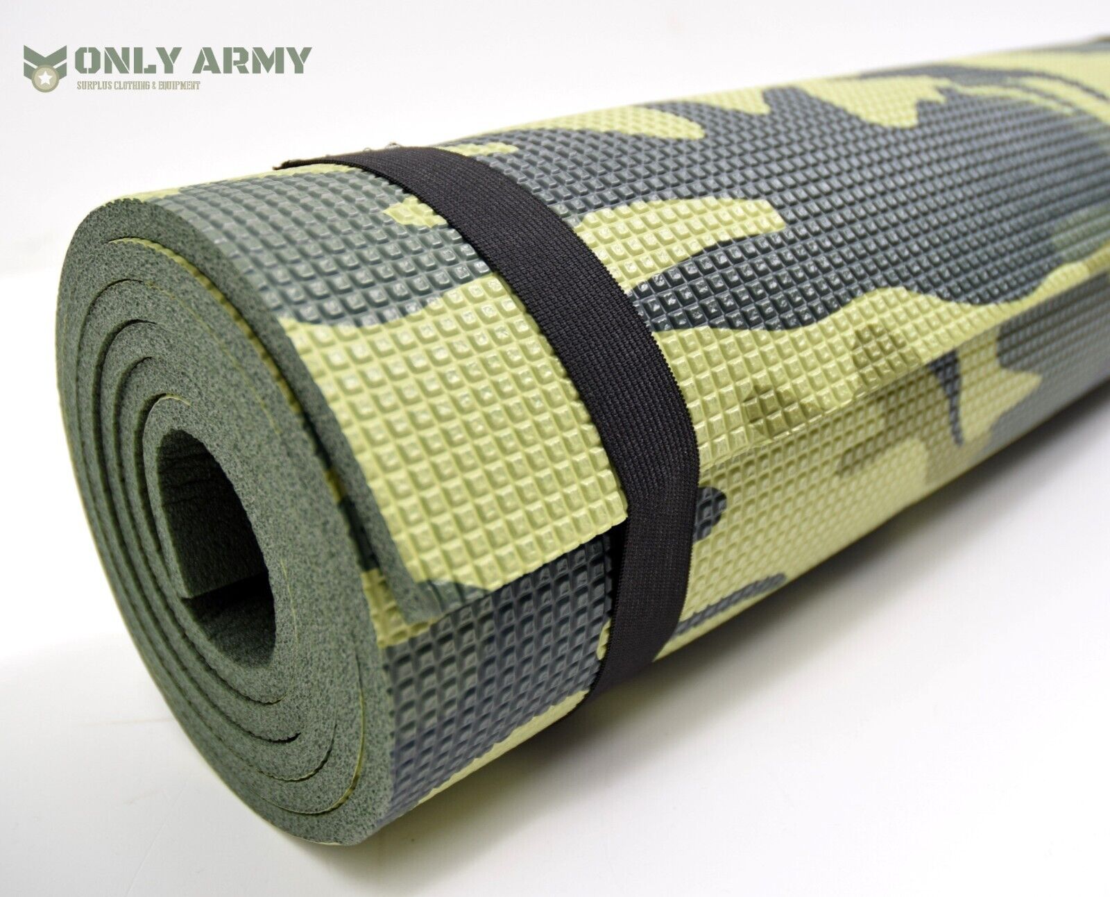Czech Army Roll Mat M90 Issue Camo Sleeping Mat Compact Lightweight Comfortable