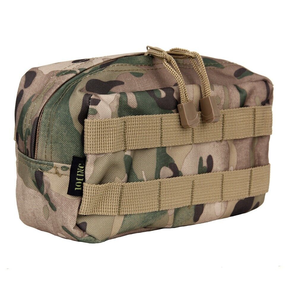 MULTICAM Utility Pouch MTP Tactical General Purpose Pouch 25x14cm MOLLE Belt NEW