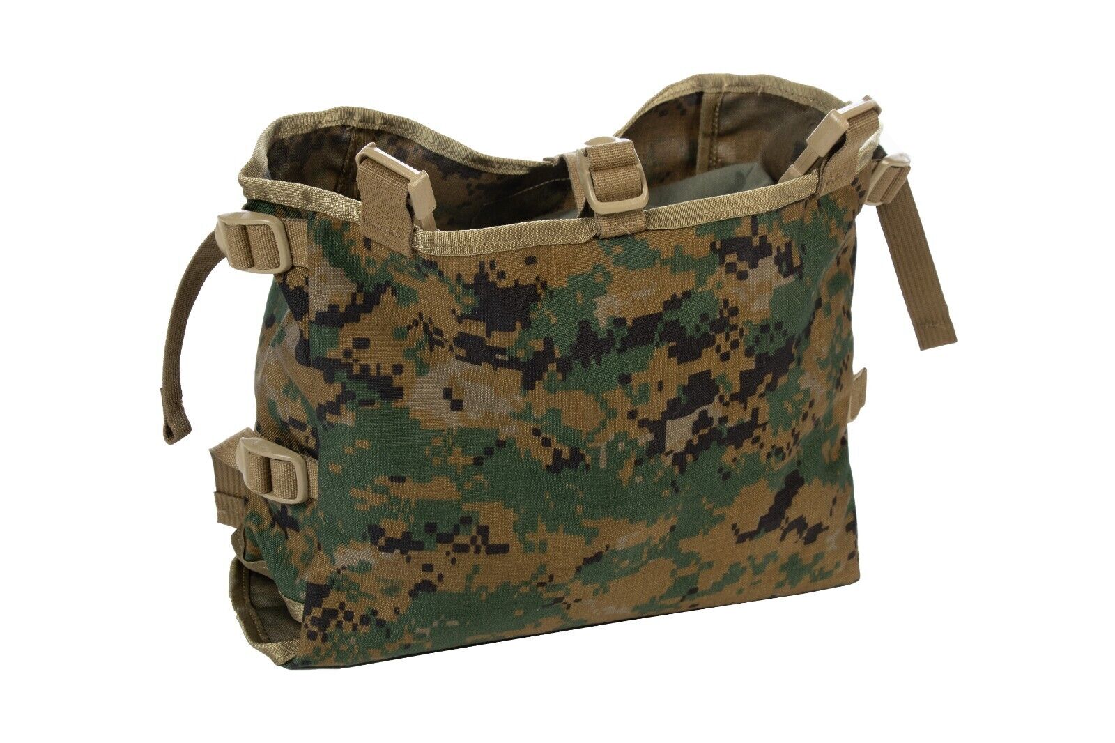 Genuine US Army MARPAT Radio Pouch Woodland USMC Coms Utility Carrier