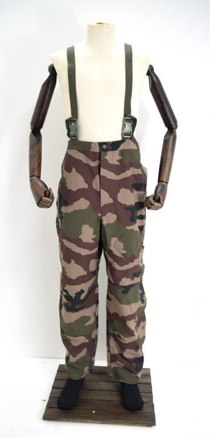 NEW French Army Goretex Trousers With Braces Waterproof Windproof Pants Gortex