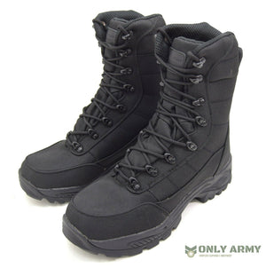 Commando Black Boots Dutch Army Special Forces Style Waterproof Assault Combat