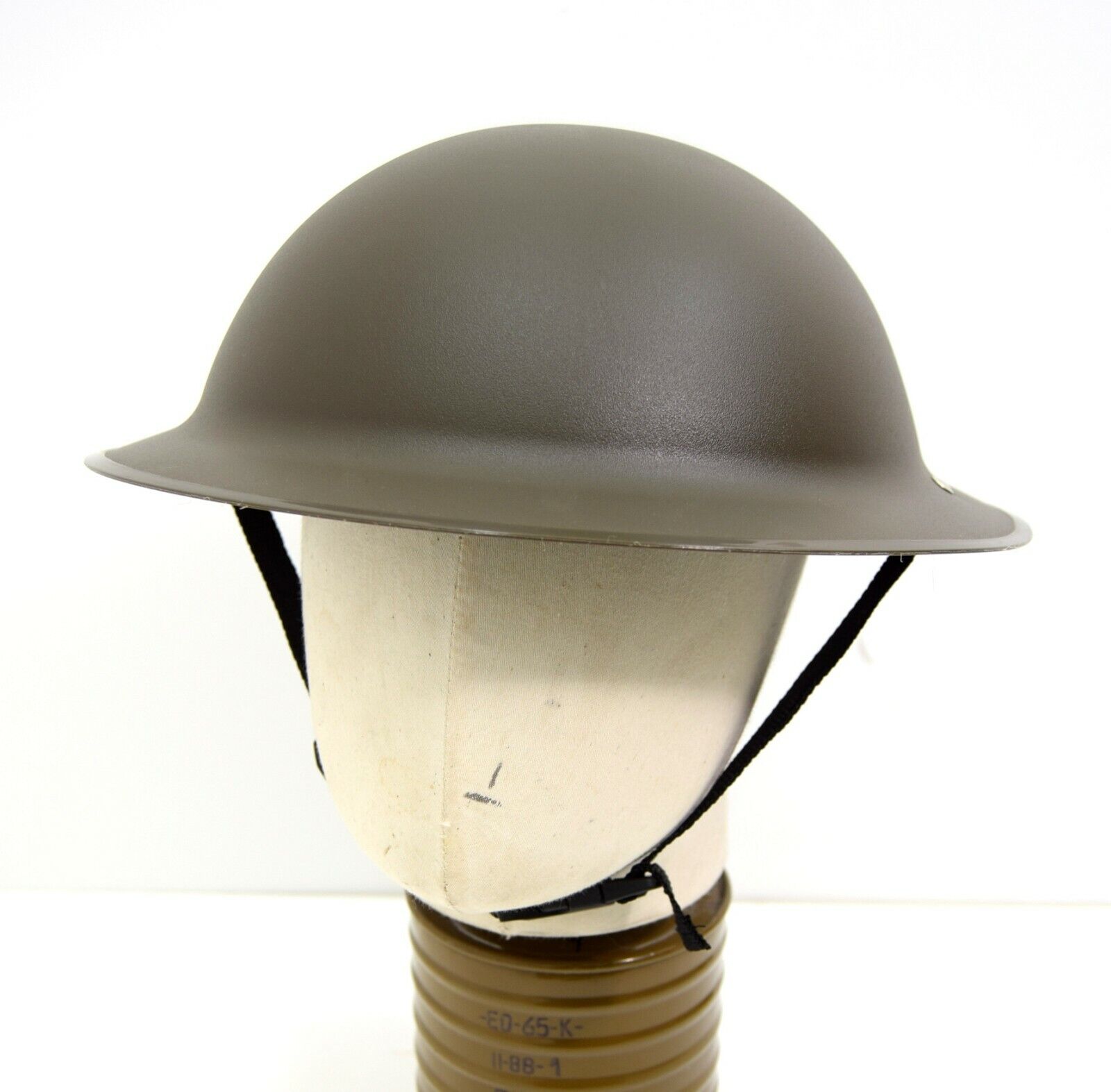 Repro British Army WW2 Plastic Helmet Tommy Doughboy Brodie Style WWII Soldier
