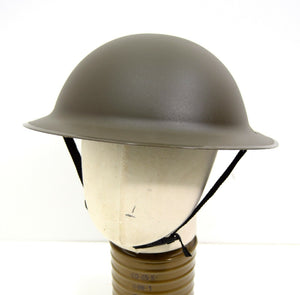 Repro British Army WW2 Plastic Helmet Tommy Doughboy Brodie Style WWII Soldier 