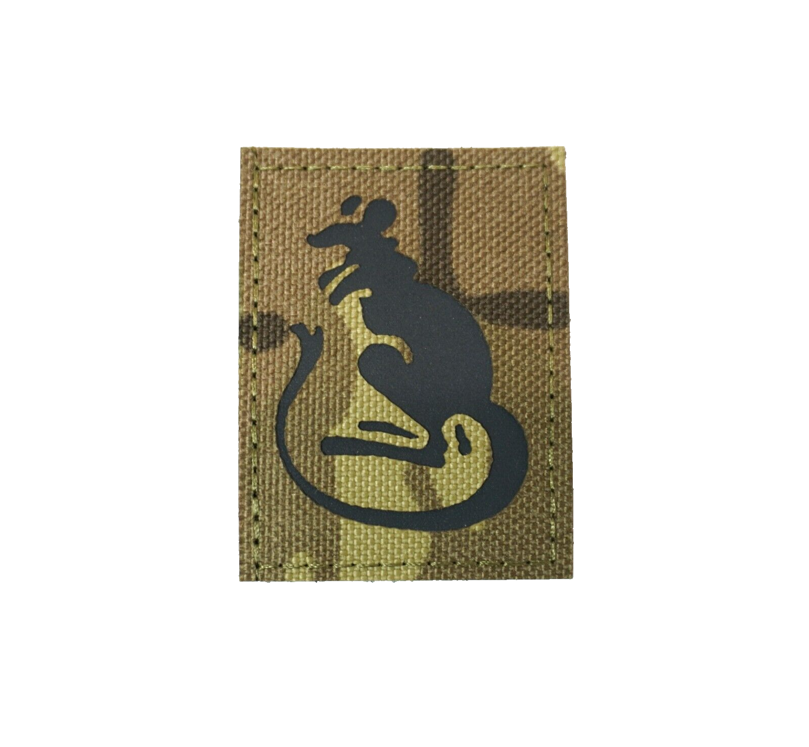 British Army MTP 7th Armoured Brigade Desert Rat Hook & Loop Reflective Patch