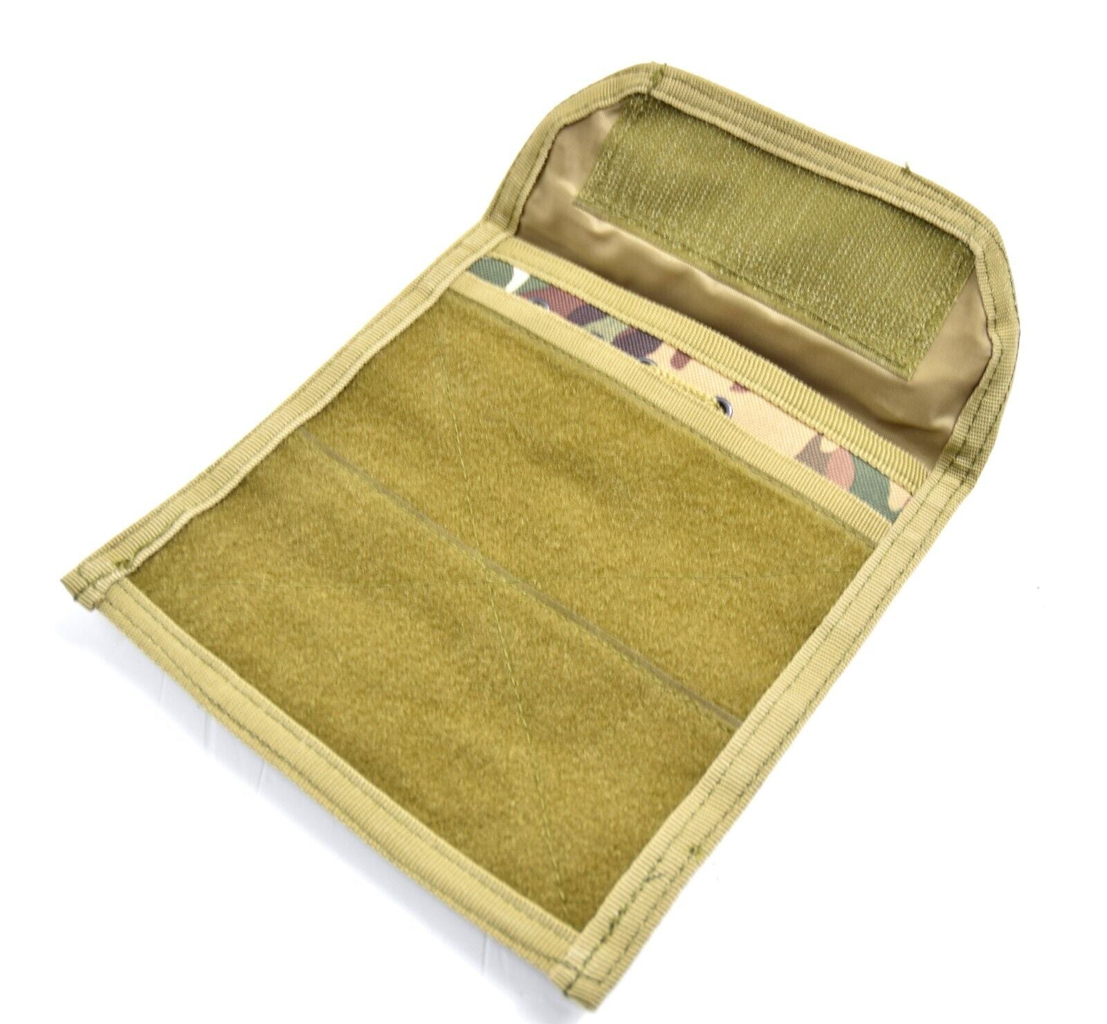 British Army Style Admin Pouch Multicam MOLLE Front Commanders Panel Flat Pouch