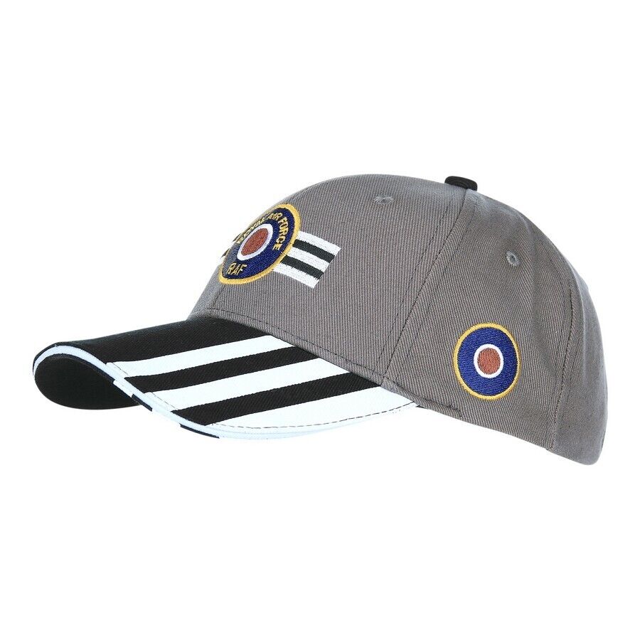 Royal Air Force RAF Baseball Cap Invasion Stripes Hat British Army Military Styl