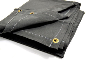 Swiss Army Heavy Duty Canvas Sheet Waterproof Tarpaulin Tarp Shelter Military