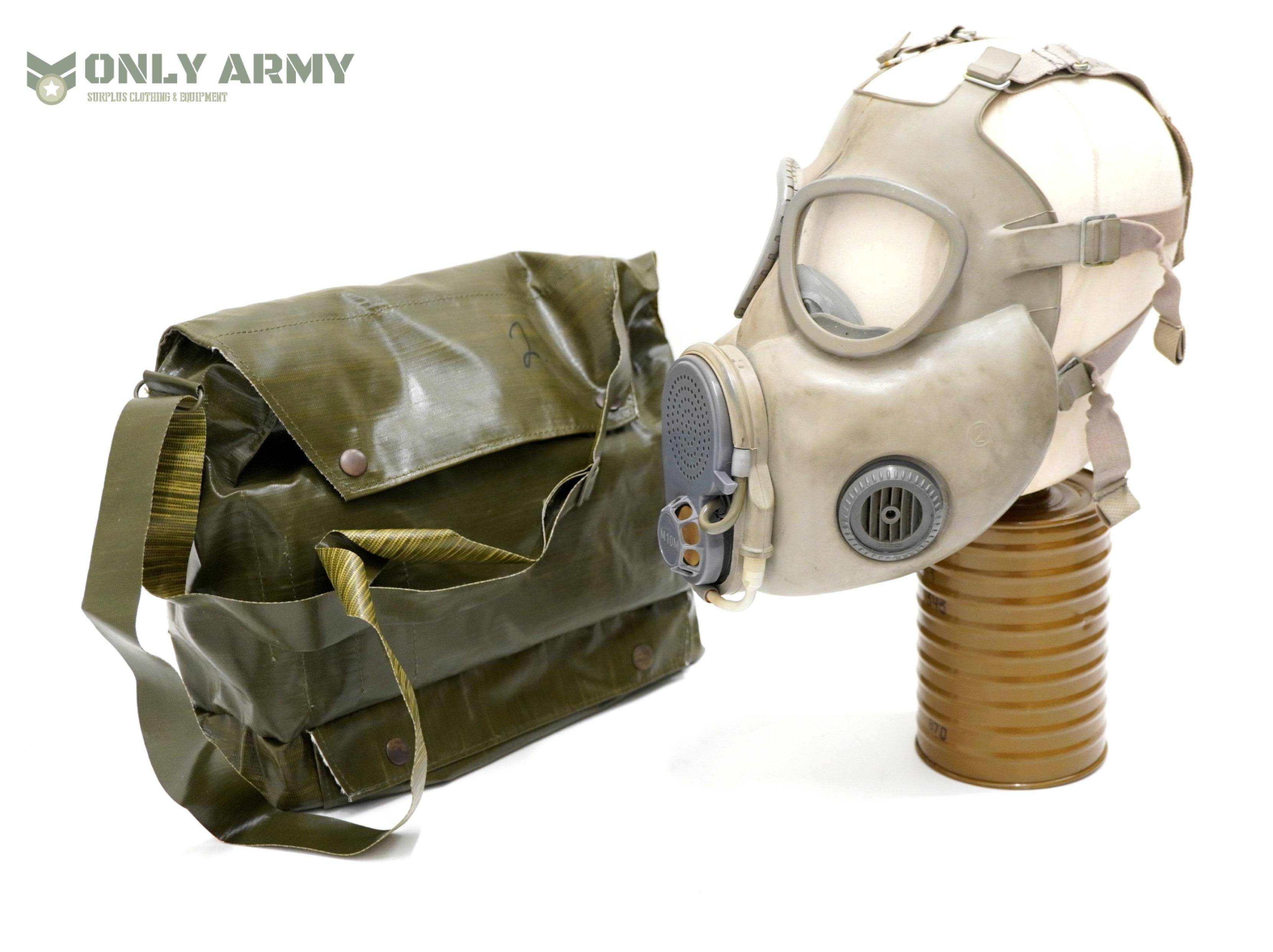 Czech Army M10 Gas Mask Set