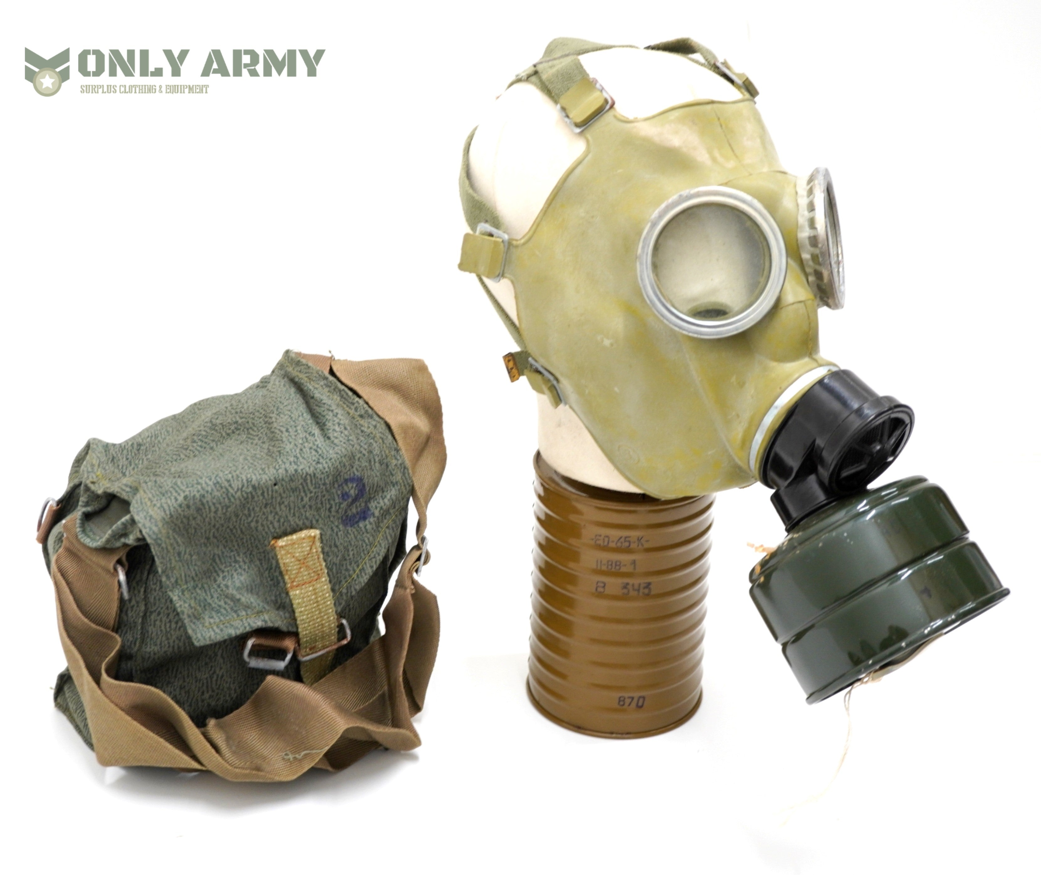 Polish Army MC-1 Gas Mask Set