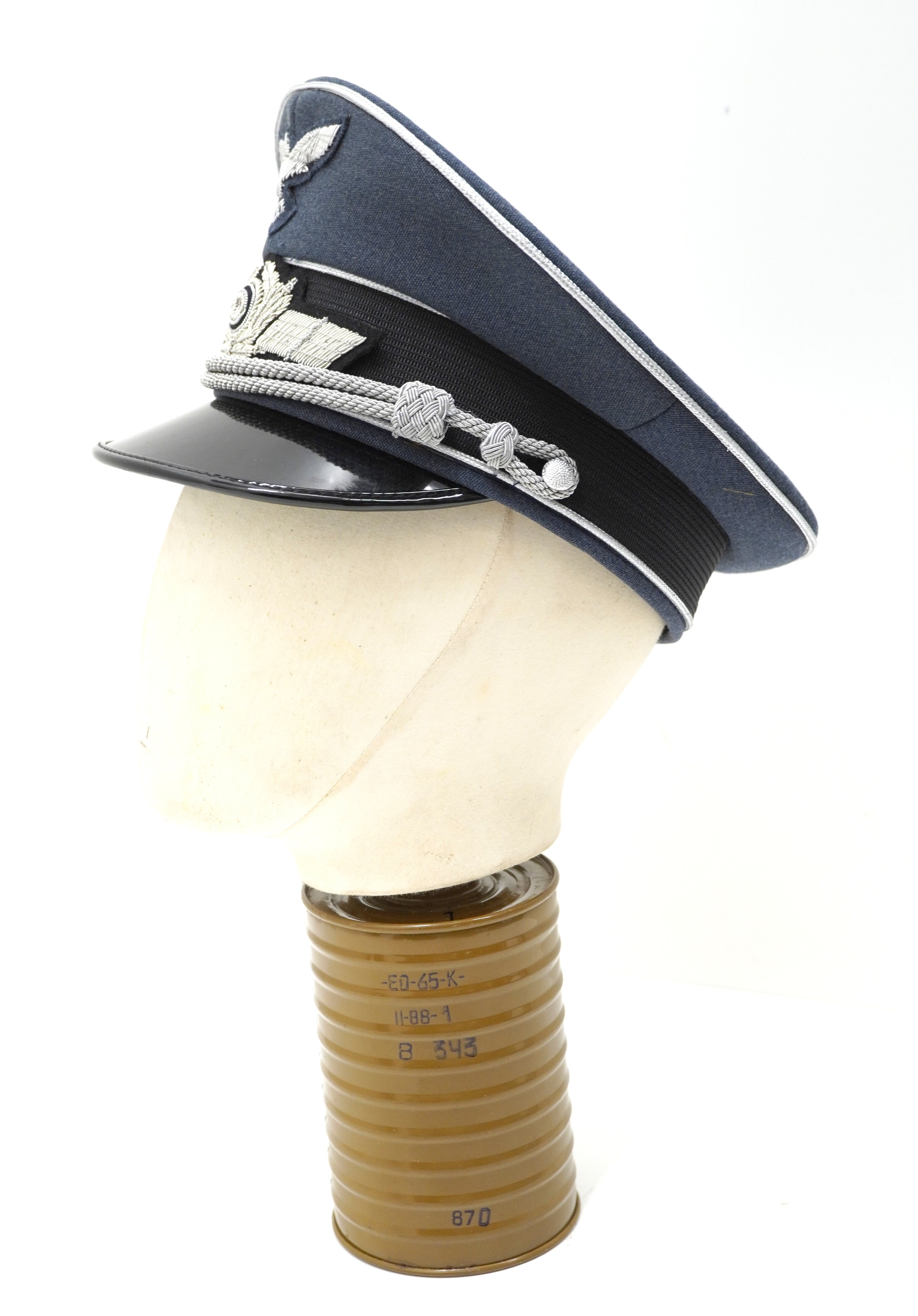 German WW2 Air Force Peak Cap WW2 Luftwaffe