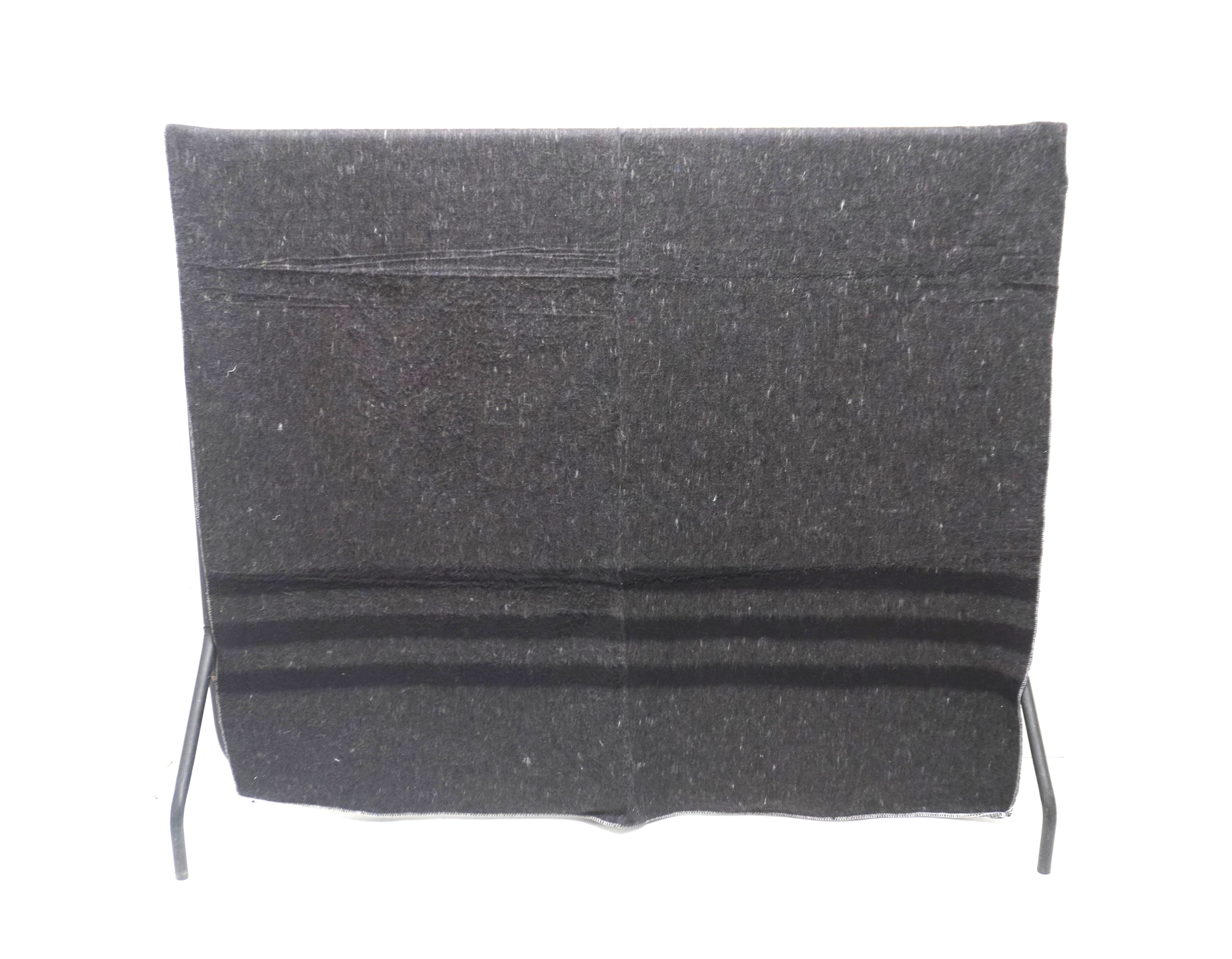 Military Anthracite Grey Blanket Army Surplus Bivouac 200 x 150cm Camping Army